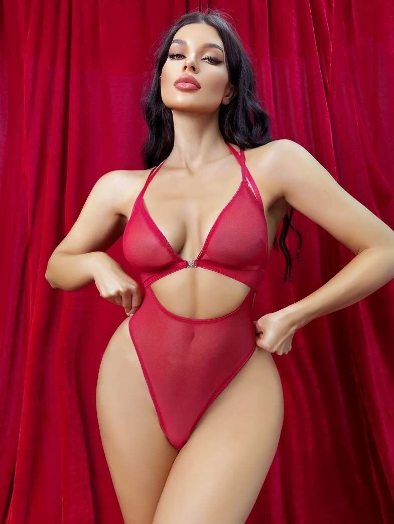 BORDO BABYDOLL